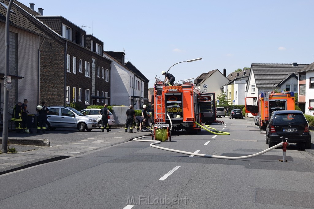 Feuer 1 Koeln Porz Grengel Waldstr P046.JPG - Miklos Laubert